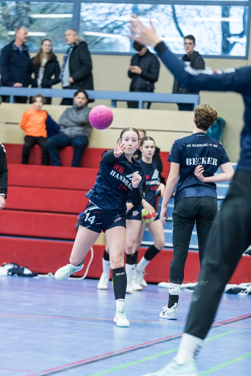 Bild 61 - B-Juniorinnen SG HH Nord - SV Henstedt Ulzburg : Ergebnis: 23:22